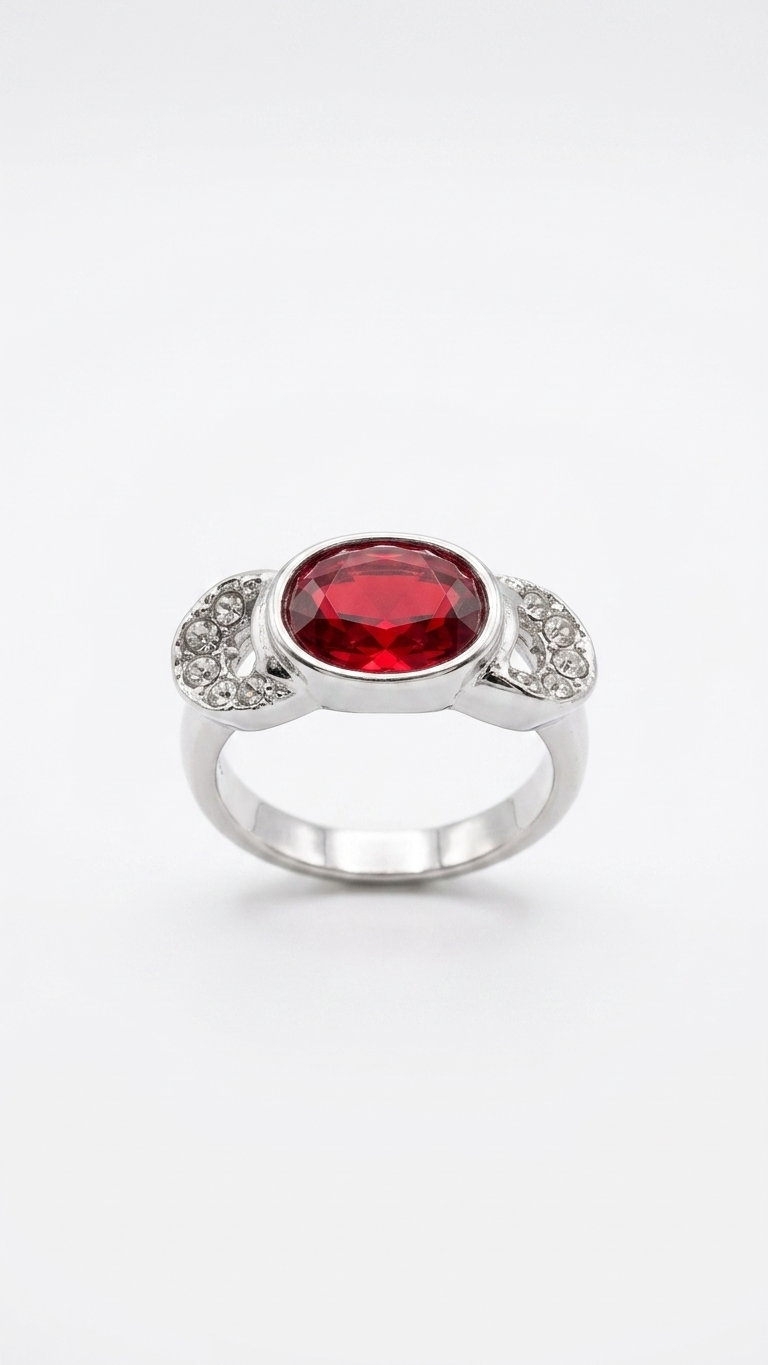 Luna Ring Ruby